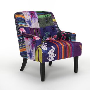 Multi coloured on sale patchwork armchair